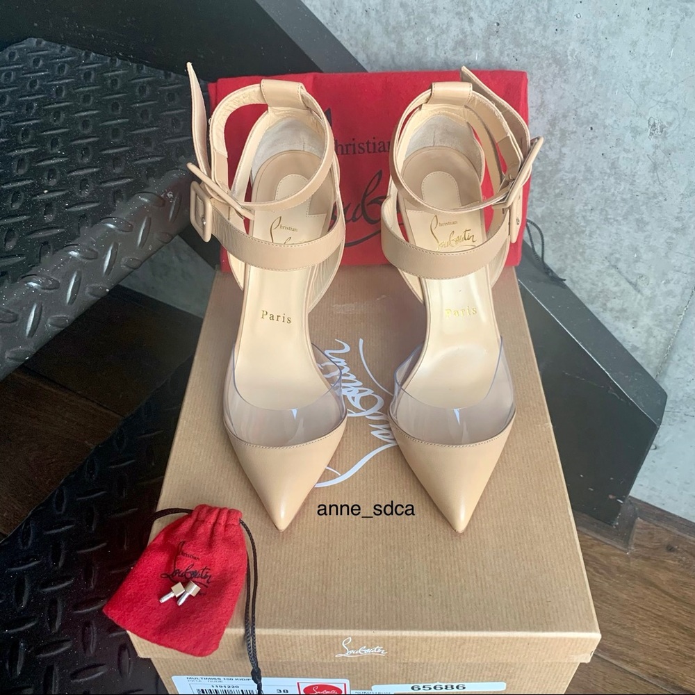 NWB Multimiss PVC Leather Buckle Strap Heels - Picture 7 of 16